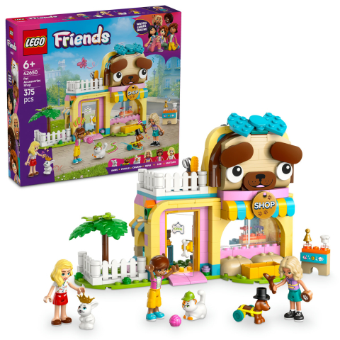 Lego Friends - LEGO Friends Magazin de accesorii pentru animale de companie 42650