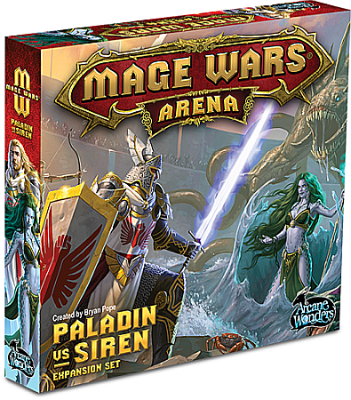Board Games - Mage Wars Arena: Paladin vs Siren