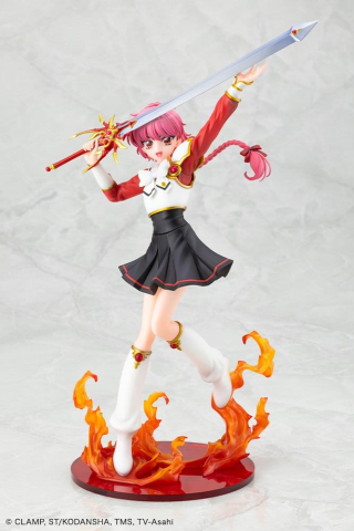 PRECOMENZI - Magic Knight Rayearth PVC Figure 1/7 Hikaru Shidou 29 cm