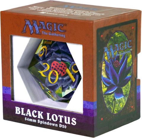 Magic: The Gathering – Black Lotus 54mm Spindown D20 [1]