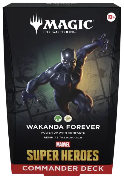 Trading Card Games - Magic: The Gathering Marvel Super Heroes Commander Deck