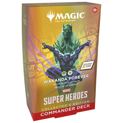 Trading Card Games - Magic: The Gathering Marvel Super Heroes Commander Deck Collector's Edition
