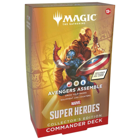 Magic The Gathering TCG - Magic: The Gathering Marvel Super Heroes Commander Deck Collector's Edition