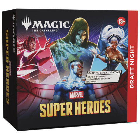 Trading Card Games - Magic: The Gathering Marvel Super Heroes Draft Night