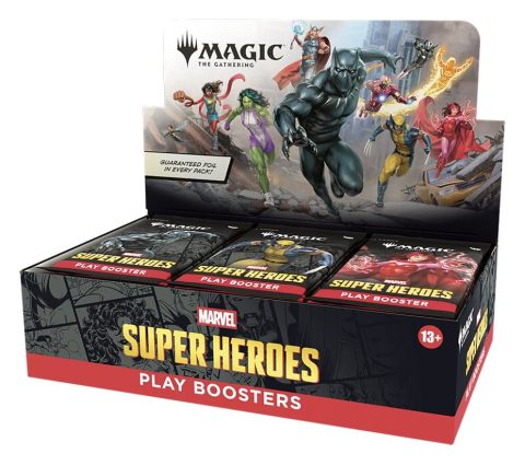 Games - Magic the Gathering Marvel Super Heroes Play Booster Display (30) english
