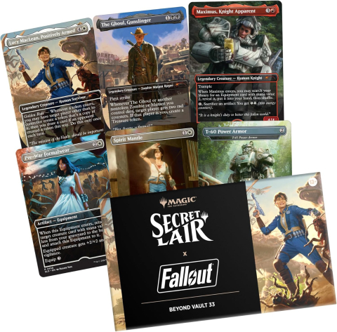 Trading Card Games - Magic The Gathering Secret Lair x Fallout Beyond Vault 33 Non-Foil
