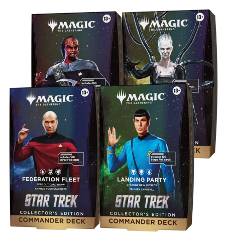 Magic the Gathering Star Trek Collector's Edition Commander Decks Case (4) english [4]