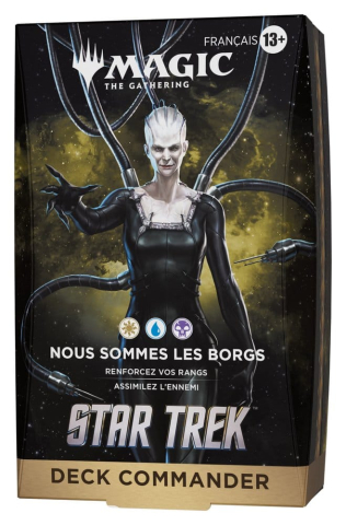 Magic the Gathering Star Trek Commander Decks Case (4) french [3]