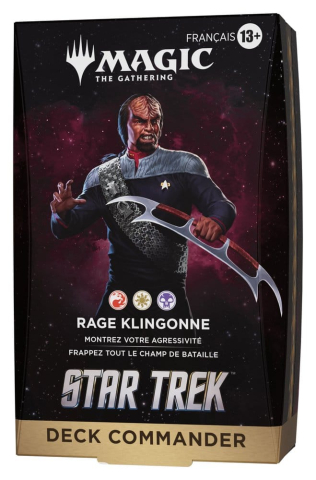 Magic the Gathering Star Trek Commander Decks Case (4) french [2]