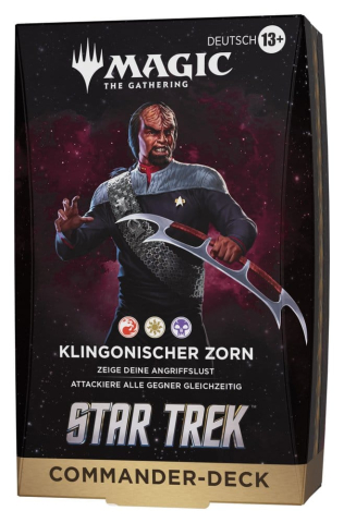Magic the Gathering Star Trek Commander Decks Case (4) german [2]