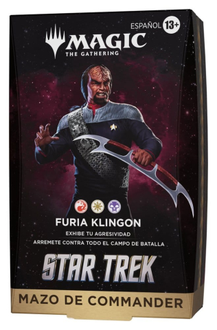 Magic the Gathering Star Trek Commander Decks Case (4) spanish [2]