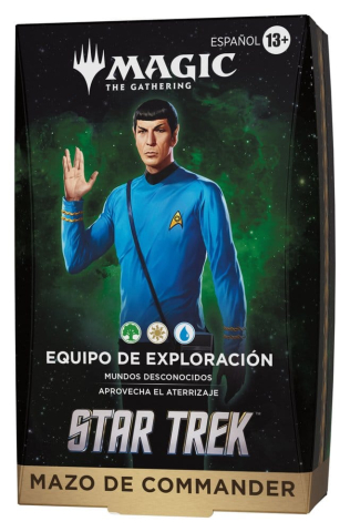Magic the Gathering Star Trek Commander Decks Case (4) spanish [1]