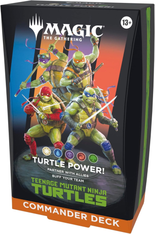 Magic The Gathering TCG - Magic The Gathering Teenage Mutant Ninja Turtles Commander Deck Turtle Power