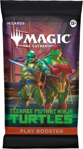 Trading Card Games - Magic The Gathering Teenage Mutant Ninja Turtles Play Booster
