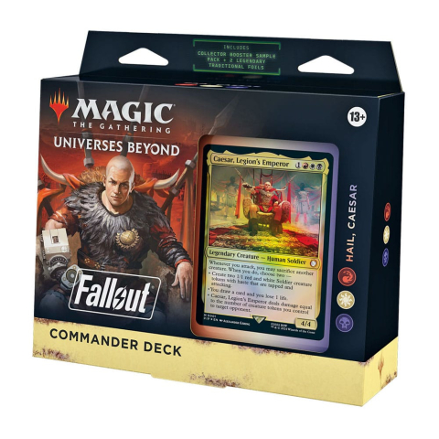 Magic the Gathering Universes Beyond: Fallout Commander Decks Display (4) english [2]