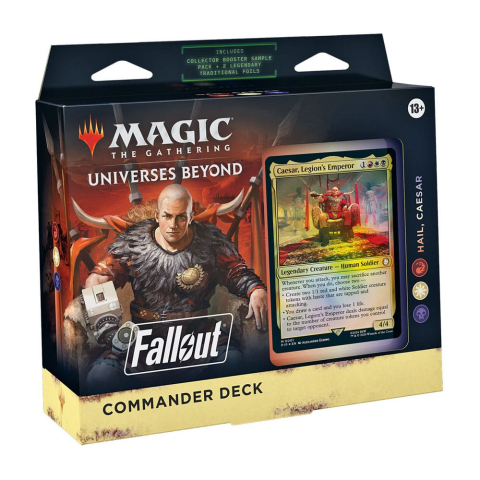 PRECOMENZI - Magic the Gathering Universes Beyond: Fallout Commander Decks Display (4) english