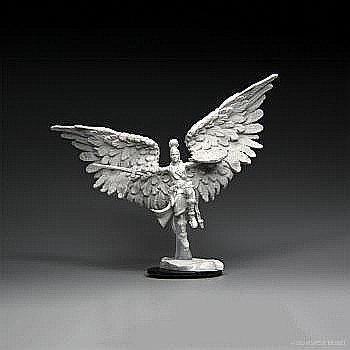 Magic The Gathering - Magic the Gathering Unpainted Miniatures: Figure #11