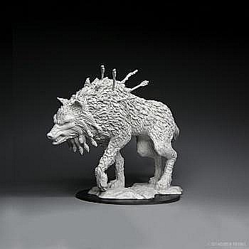 Magic The Gathering - Magic the Gathering Unpainted Miniatures: Figure #9