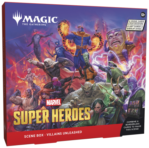 Noutati - Magic: The Gathering x Marvel Super Heroes Scene Box
