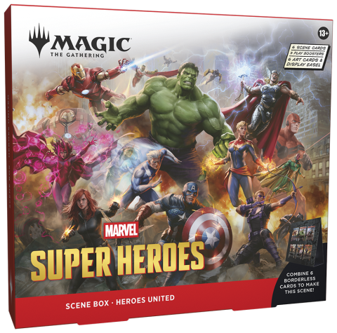 Noutati - Magic: The Gathering x Marvel Super Heroes Scene Box