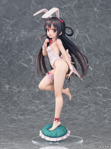 Maitetsu Last Run!! Statue 1/3 Hachiroku: White Bunny Ver. 40 cm [1]