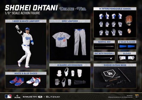 Major League Baseball Premium UMS Action Figure 1/6 Ohtani Shohei (DX Ver.) 35 cm [19]