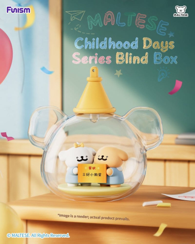 PRECOMENZI - Maltese Childhood Days Series Mini Figure Blind Box Display (8)