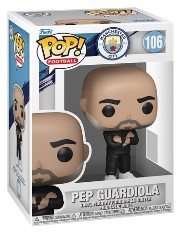 Manchester City F.C. POP! Football Vinyl Figure Pep Guardiola 9 cm [0]