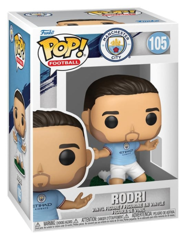 Manchester City F.C. POP! Football Vinyl Figure Rodri 9 cm [0]