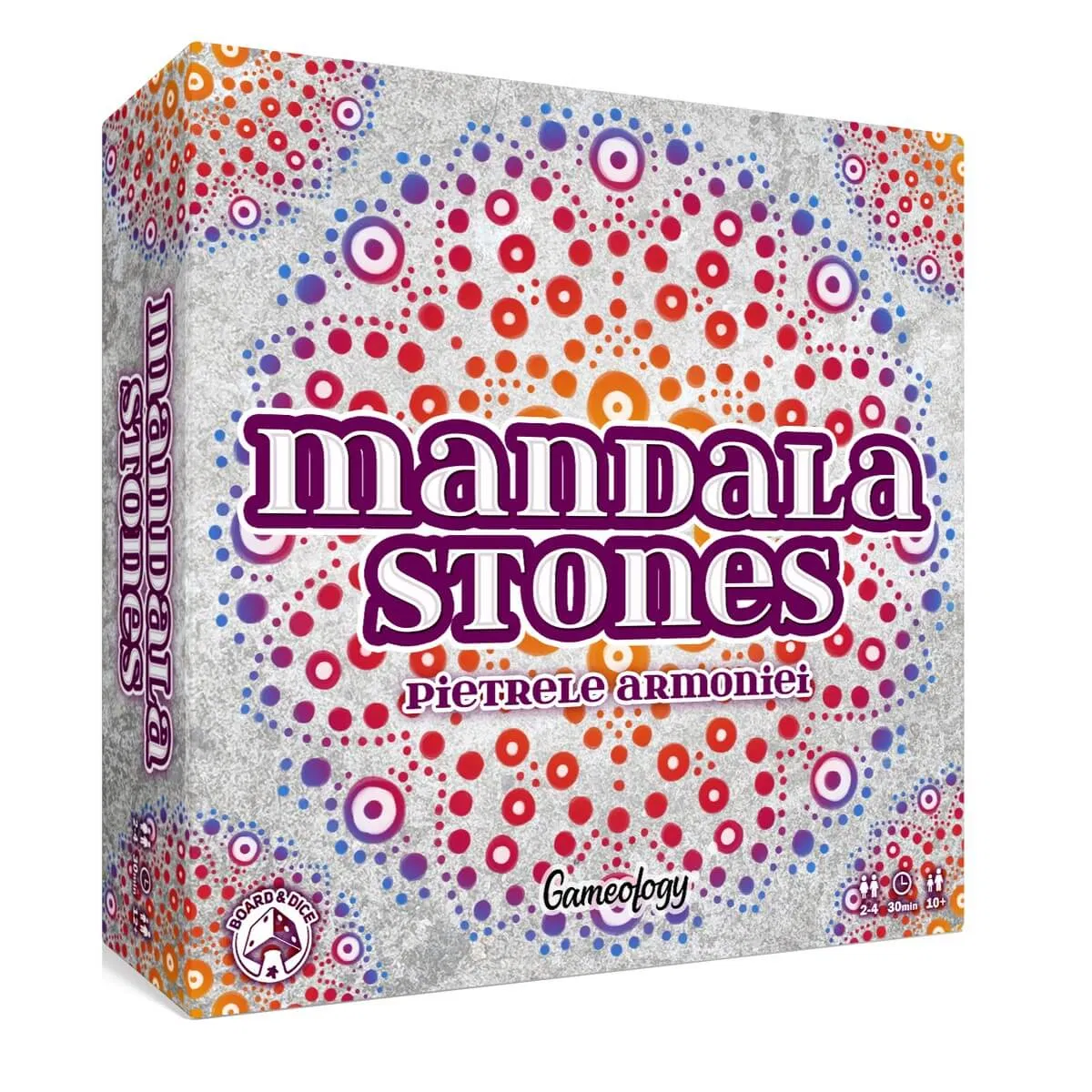Board Games - Mandala Stones – Pietrele Armoniei (RO) – Joc abstract 2–4 jucatori