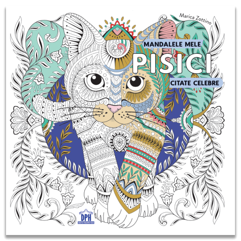 Noutati - Mandalele mele: Pisici – Carte de colorat pentru relaxare 12+