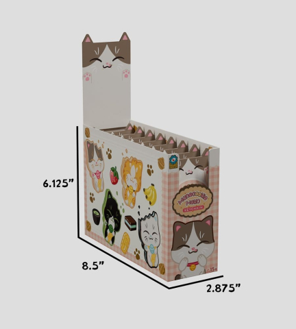 Manecookie Neko Silicone-Keychain S1 13 cm Blind Box Display (8) [6]