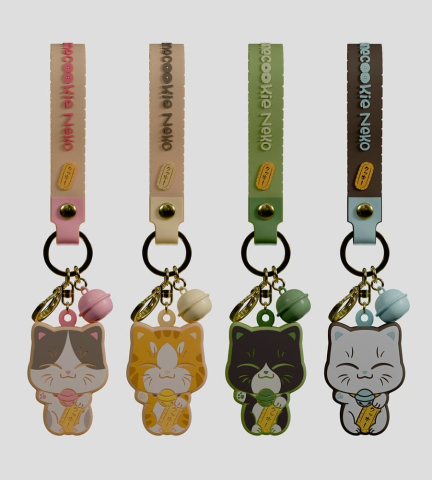 Manecookie Neko Silicone-Keychain S1 13 cm Blind Box Display (8) [7]