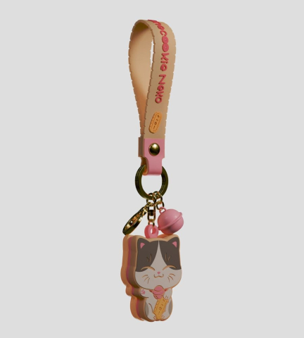 PRECOMENZI - Manecookie Neko Silicone-Keychain S1 13 cm Blind Box Display (8)