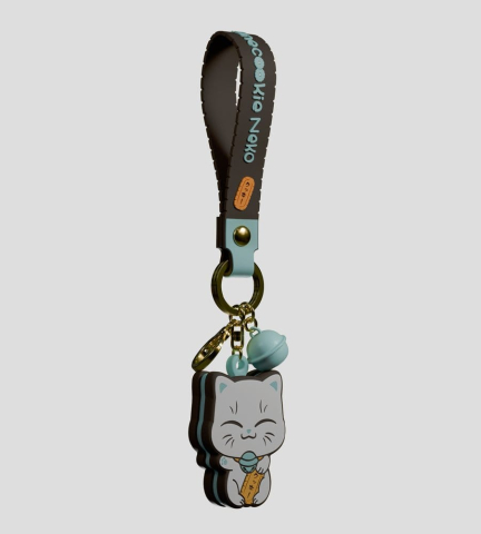Manecookie Neko Silicone-Keychain S1 13 cm Blind Box Display (8) [1]