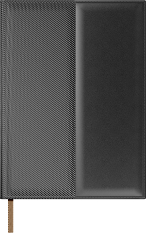 Agende, carnetele si alte produse din hartie - Mapa Piele cu agenda B5 - Black