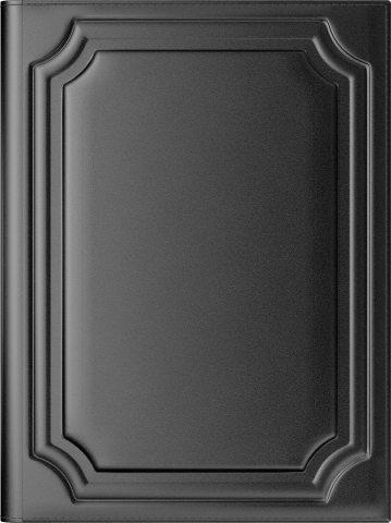 Agende, carnetele si alte produse din hartie - Mapa Piele cu notes B5 - model R - Black