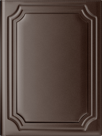 Agende, carnetele si alte produse din hartie - Mapa Piele cu notes B5 - model R - Brown