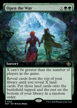 Singles Magic The Gathering - March of the Machine: The Aftermath Open the Way V3 163