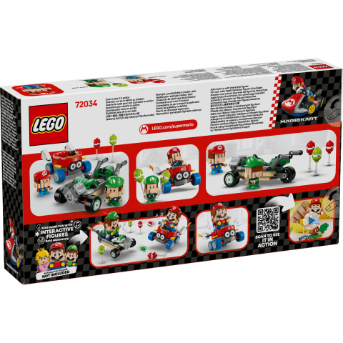 LEGO Super Mario Baby Mario si Baby Luigi Mario Kart 72034 [2]