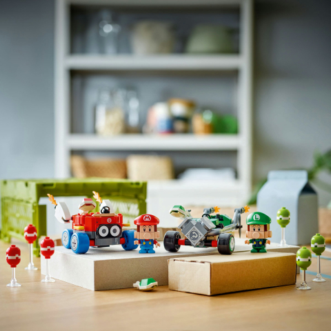 LEGO Super Mario Baby Mario si Baby Luigi Mario Kart 72034 [5]