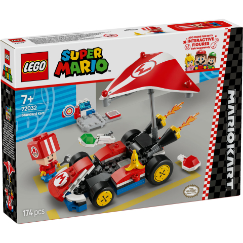 LEGO Super Mario Standard Kart cu Toad Pit Crew 72032 [1]