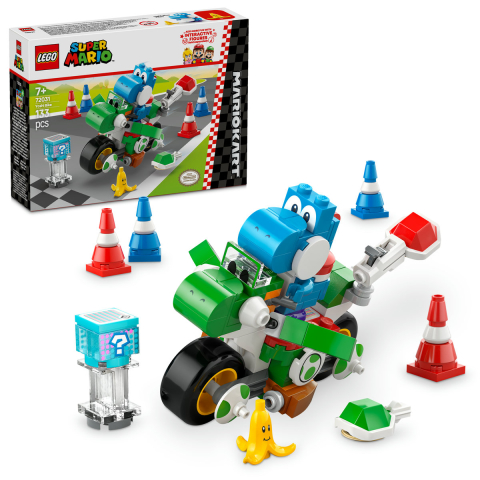 LEGO Super Mario - LEGO Super Mario Mario Kart – Yoshi Bike 72031