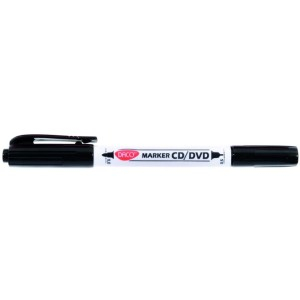 Rechizite, Creativitate, Hobby - MARKER CD/DVD DOUA CAPETE DACO NEGRU MK301