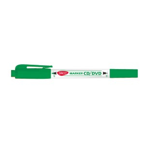 Rechizite, Creativitate, Hobby - MARKER CD/DVD DOUA CAPETE DACO VERDE MK301