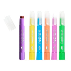 Rechizite, Creativitate, Hobby - MARKER EVIDENTIATOR GELLIGHTER SET 6 DACO MK407/6