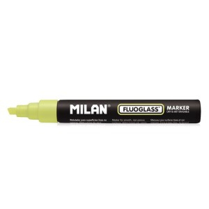 Rechizite, Creativitate, Hobby - MARKER PENTRU STICLA FLUOGLASS GALBEN MILAN 591292012