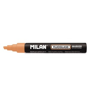 Rechizite, Creativitate, Hobby - MARKER PENTRU STICLA FLUOGLASS PORTOCALIU MILAN 591293212