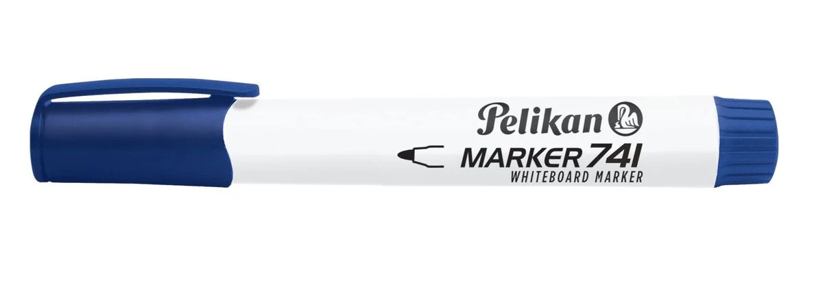 Carioci/Markere - Marker whiteboard 741 reincarcabil Pelikan – varf rotund, scriere precisa