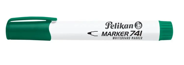 Reduceri - Marker whiteboard 741 reincarcabil Pelikan – varf rotund, scriere precisa
